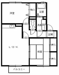 久留里 徒歩2分 2階の物件間取画像